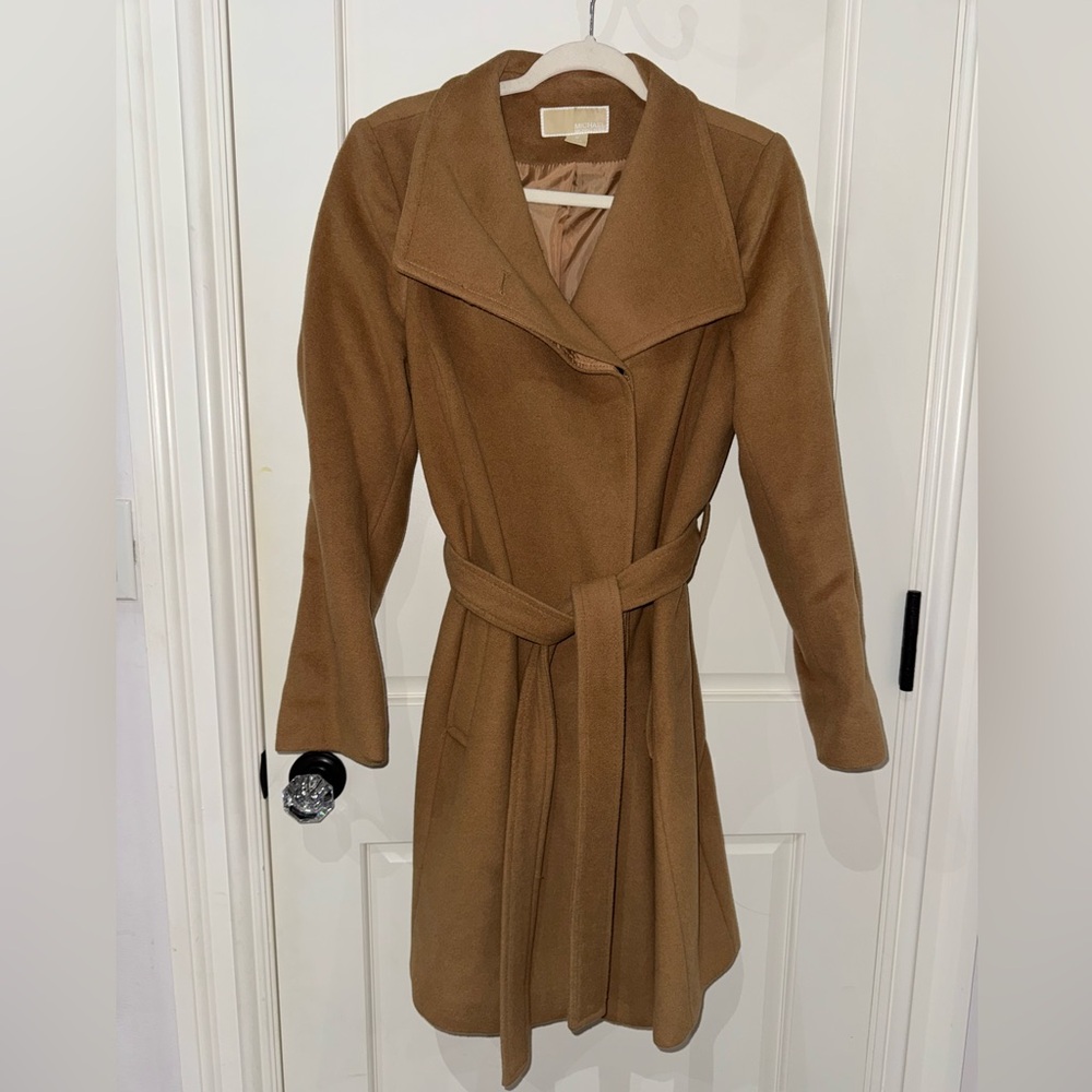 Michael Kors Classic Wool Coat - Picture 3 of 5